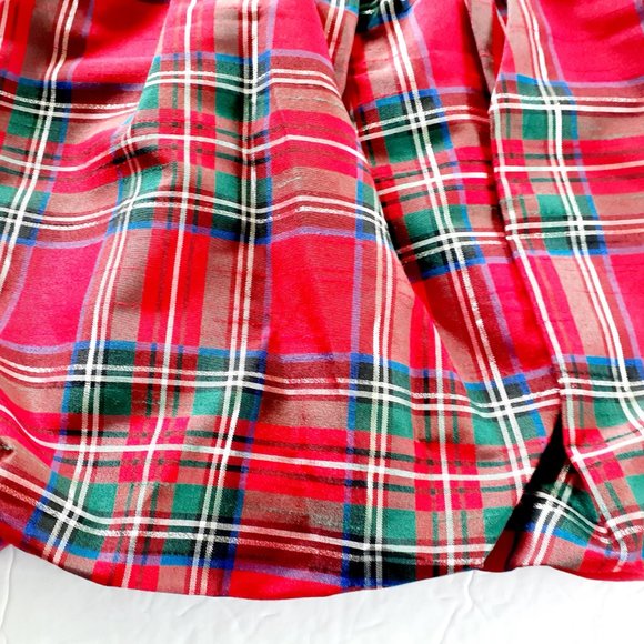 Pastourelle Pippa & Julie Girls Shirt Red Plaid Holiday Christmas 4T New - Picture 11 of 13